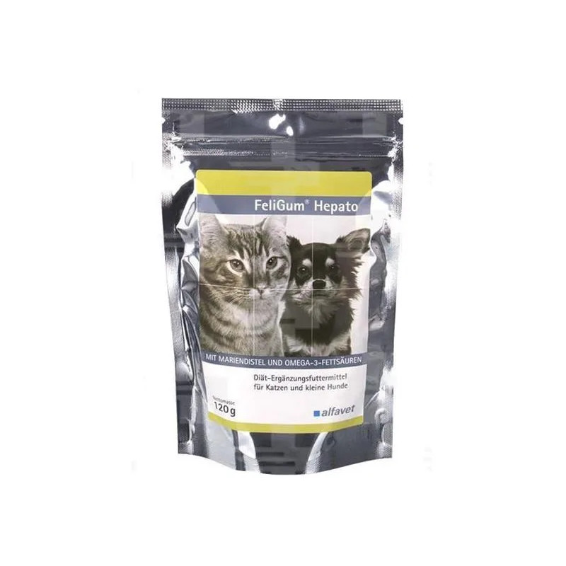 FeliGum Hepato žuv.tbl. 120 g ( 60 ks )