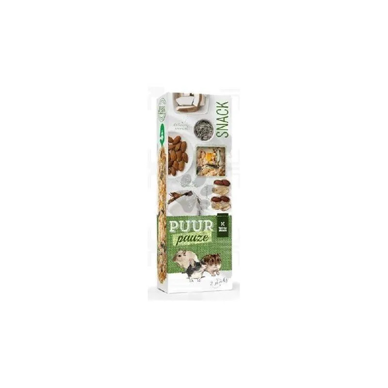 PUUR pauze sticks forest fruit - lahodné tyčinky s lesným ovocím pre hlodavce a malé cicavce 110 g