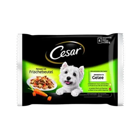 Mars CESAR kapsička dog Selection mix v želé 400 g