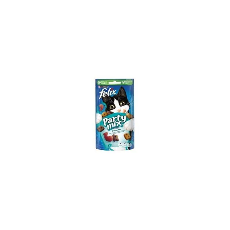 Pamlsok NESTLÉ FELIX PARTY MIX cat Ocean mix 8x60 g
