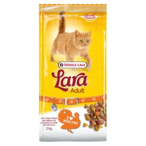 VL Lara Premium Cat Adult Indoor Turkey&Chicken - morčacie a kuracie 2 kg