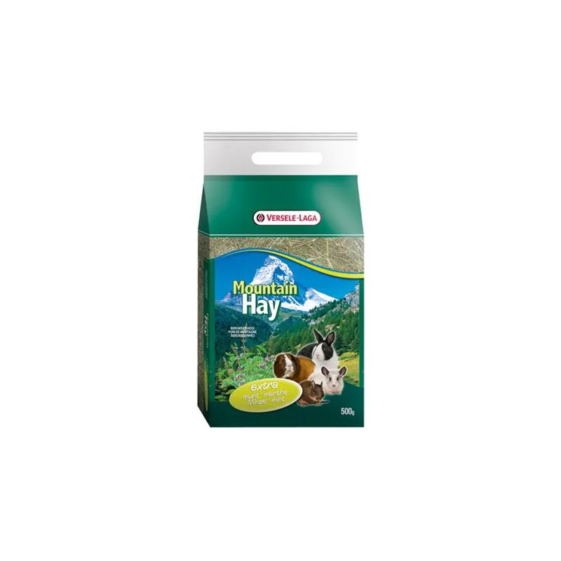 VL Mountain Hay seno pre hlodavce s lístkami mäty 500g