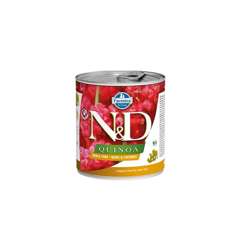 Farmina N&D dog QUINOA quail & coconut konzerva 285 g