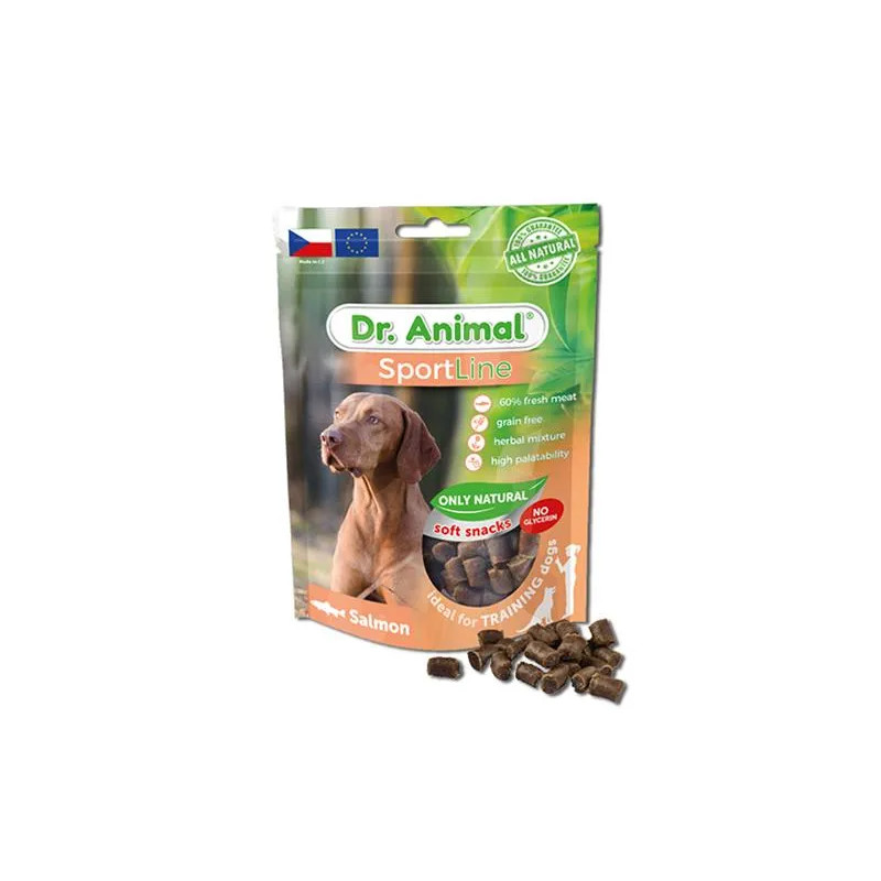 Pamlsok Dr. Animal Sportline salmon 100 g