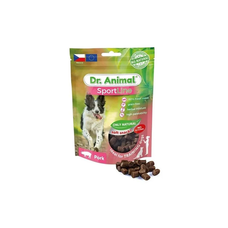Pamlsok Dr. Animal Sportline pork 100 g