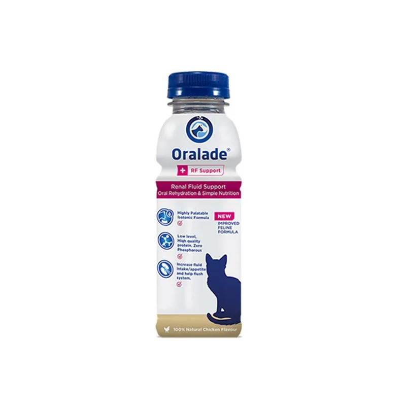 Oralade RF rehydratačný roztok pre mačky 330 ml