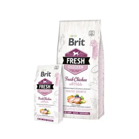 BRIT Fresh Puppy Heatlhy Grow kura so zemiakom 2,5 kg