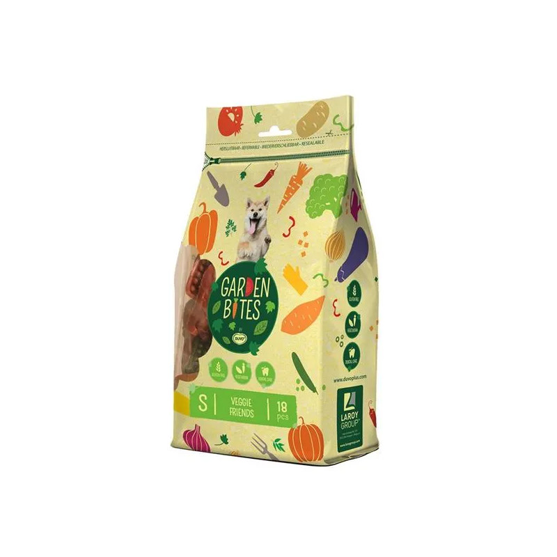 Pamlsok DUVO+ GARDEN BITES VEGGIE FRIENDS S 6 cm 18st 270 gr