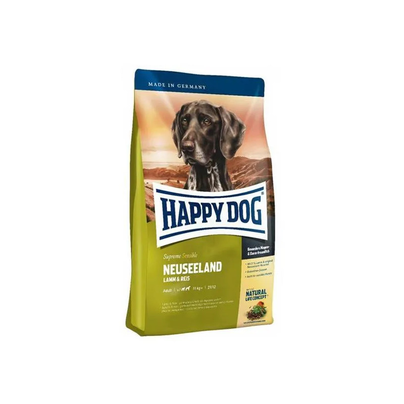 Happy Dog SUPER PREMIUM - Supreme SENSIBLE - Neuseeland jahňacina a ryža 1 kg Happy Dog SUPER PREMIUM - Supreme SENSIBLE - Neuseeland jahňacina a ryža 1 kg