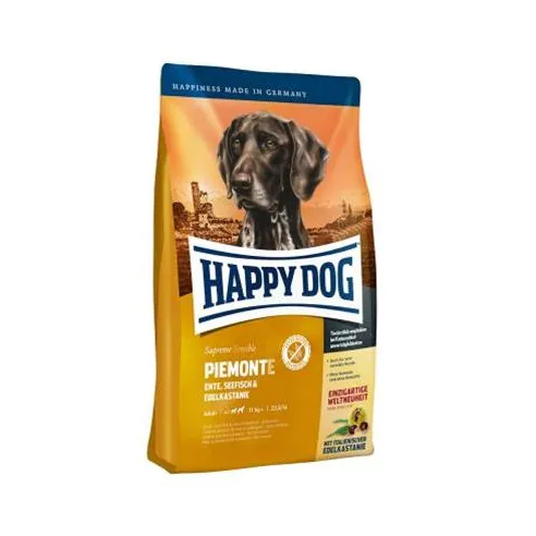 Happy Dog SUPER PREMIUM - Supreme SENSIBLE - Piemonte kačica a morské ryby s jedlými gaštanmi / bez obilia a bez zemiakov 1 kg