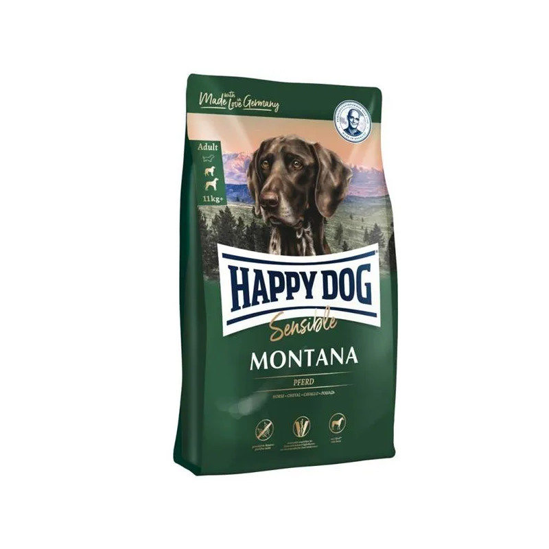 Happy Dog SUPER PREMIUM - Supreme SENSIBLE - Montana konské mäso a zemiaky / bez obilia 1 kg Happy Dog SUPER PREMIUM - Supreme SENSIBLE - Montana konské mäso a zemiaky / bez obilia 1 kg
