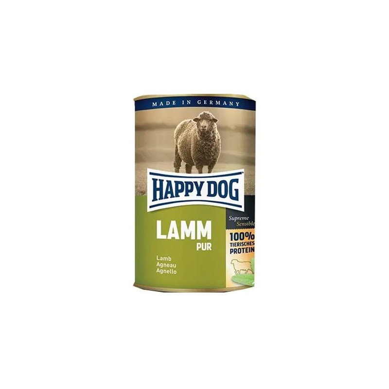 Happy Dog PREMIUM - Fleisch Pur - jahňacie mäso konzerva 800 g
