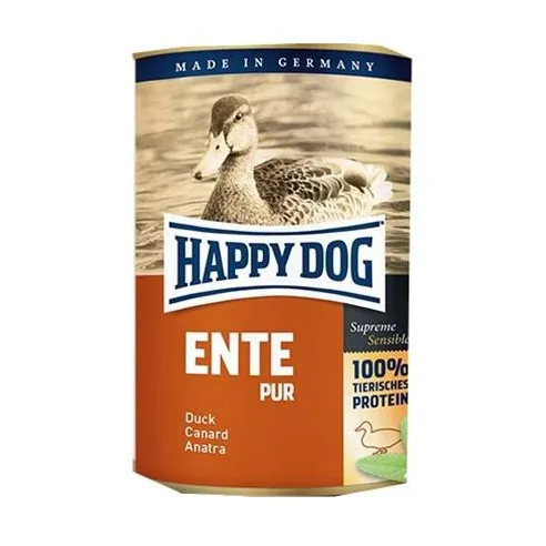 Happy Dog PREMIUM - Fleisch Pur - kačacie mäso konzerva 400 g