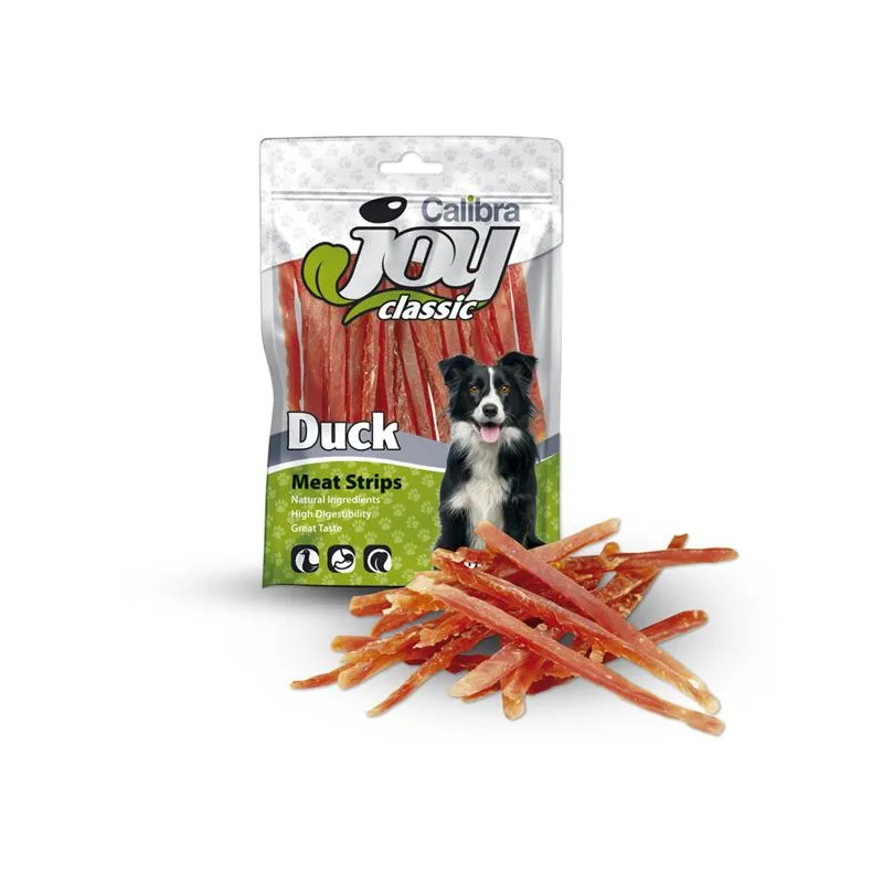 Pamlsok CALIBRA Joy DOG Classic Duck stripes 80 g