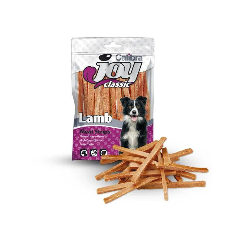 Pamlsok CALIBRA Joy DOG Classic Lamb stripes 80 g