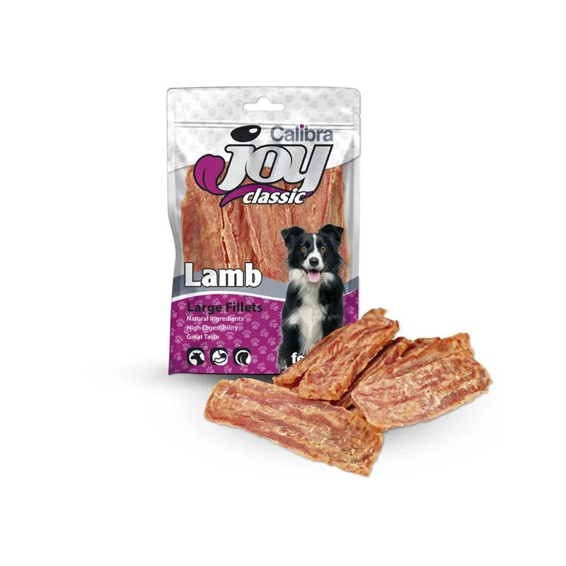 Pamlsok CALIBRA Joy DOG Classic Large Lamb Fillets 80g Pamlsok CALIBRA Joy DOG Classic Large Lamb Fillets 80g