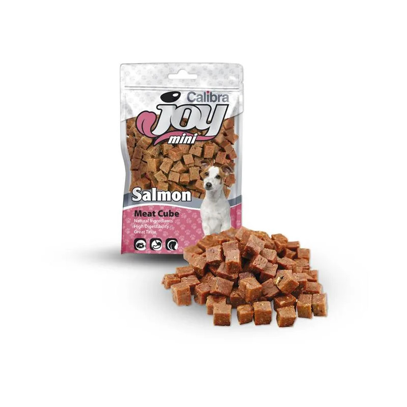 Pamlsok CALIBRA Joy DOG Mini Salmon Cube 70 g