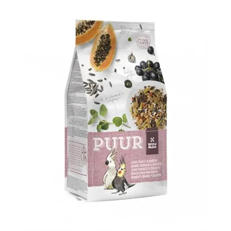 PUUR Large parakeet & cockatoo - gurmánska zmes pre veľké papagáje a kakadu 2 kg