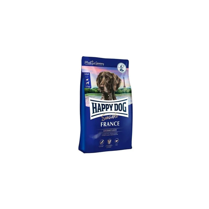 Happy Dog SUPER PREMIUM - Supreme SENSIBLE - France kačica a zemiaky 4 kg Happy Dog SUPER PREMIUM - Supreme SENSIBLE - France kačica a zemiaky 4 kg