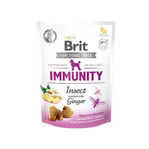 Pamlsok Brit Care Dog Functional Snack Immunity Insect 150 g