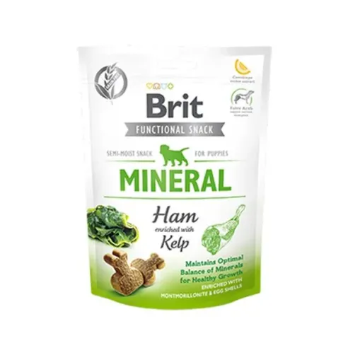 Pamlsok Brit Care Dog Functional Snack Mineral Ham for Puppies 150 g