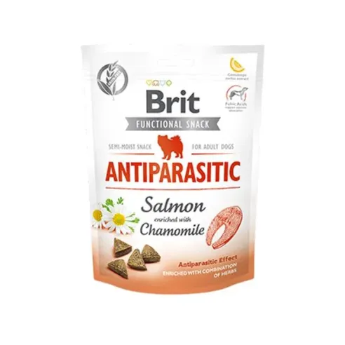 Pamlsok Brit Care Dog Functional Snack Antiparasitic Salmon 150 g