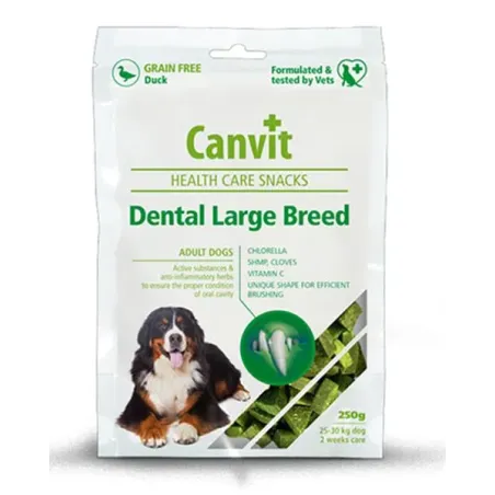 Pamlsok Canvit Health Care dog Dental Snack Large Breed 250 g