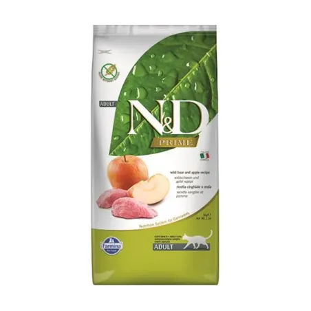 Farmina N&D cat PRIME (GF) adult, boar & apple 5 kg