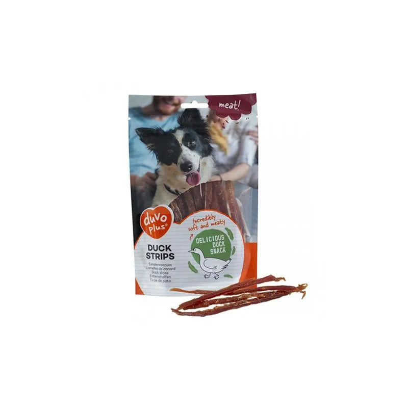 Pamlsok DUVO+ Prúžky kačacie 80 gr