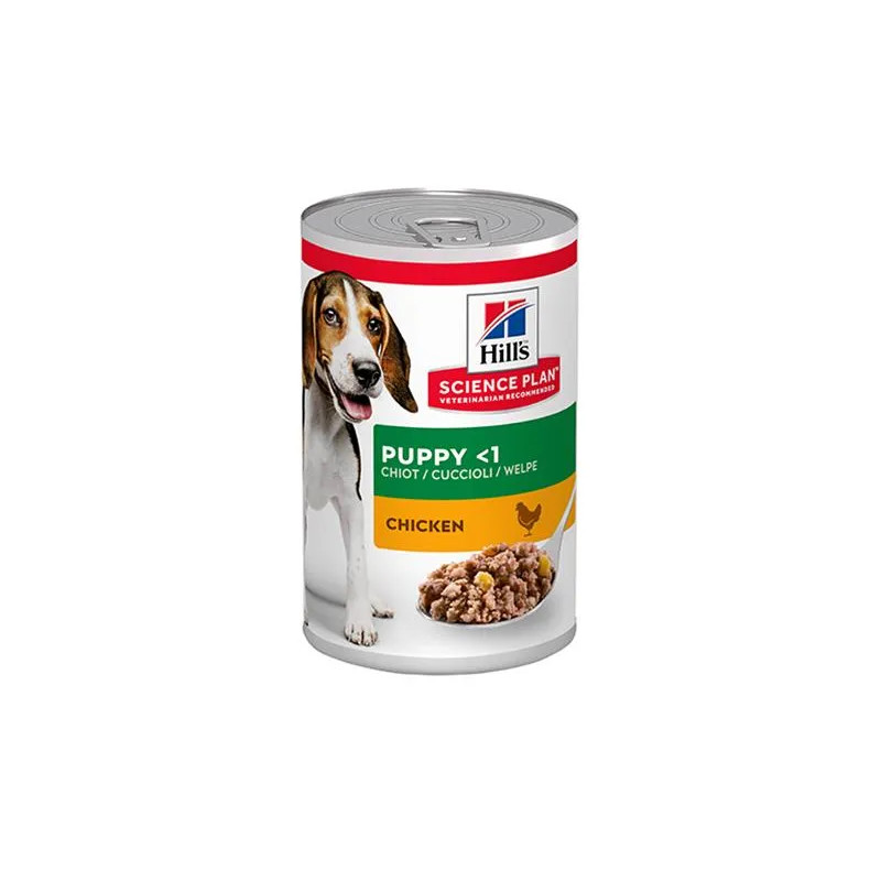 HILLS SP Ca Puppy Chicken KONZERVA 370 g HILLS SP Ca Puppy Chicken KONZERVA 370 g