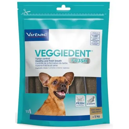 CET Veggiedent Fresh XS 15 ks (psy do 5 kg)