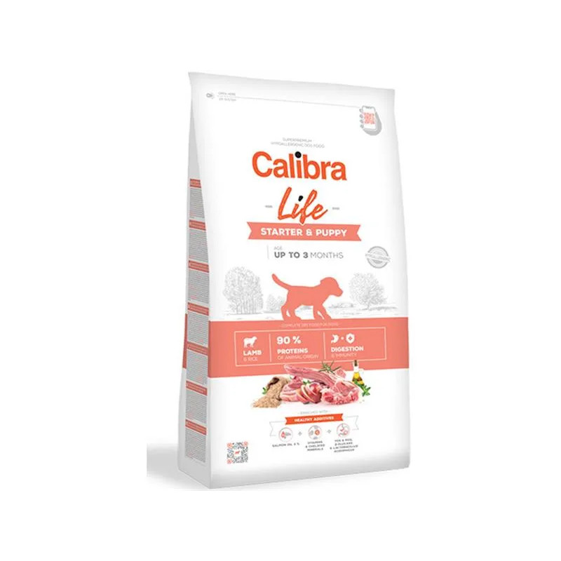 Calibra Dog Life Starter & Puppy Lamb 12 kg Calibra Dog Life Starter & Puppy Lamb 12 kg