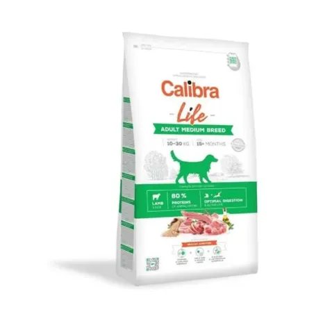 Calibra Dog Life Adult Medium Breed Lamb 12 kg