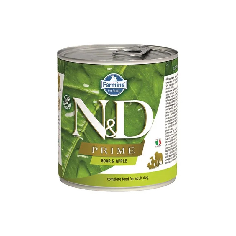 Farmina N&D dog PRIME boar & apple konzerva 285 g