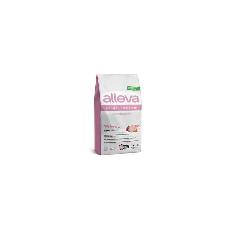 Alleva SP EQUILIBRIUM dog adult sensitive all breeds pork 2 kg