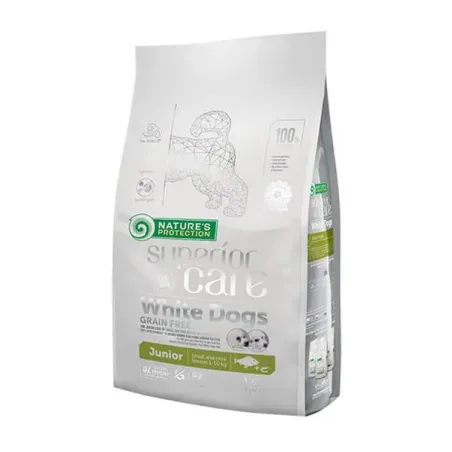 Natures P Superior care white dog GF junior white fish small&mini 1,5 kg