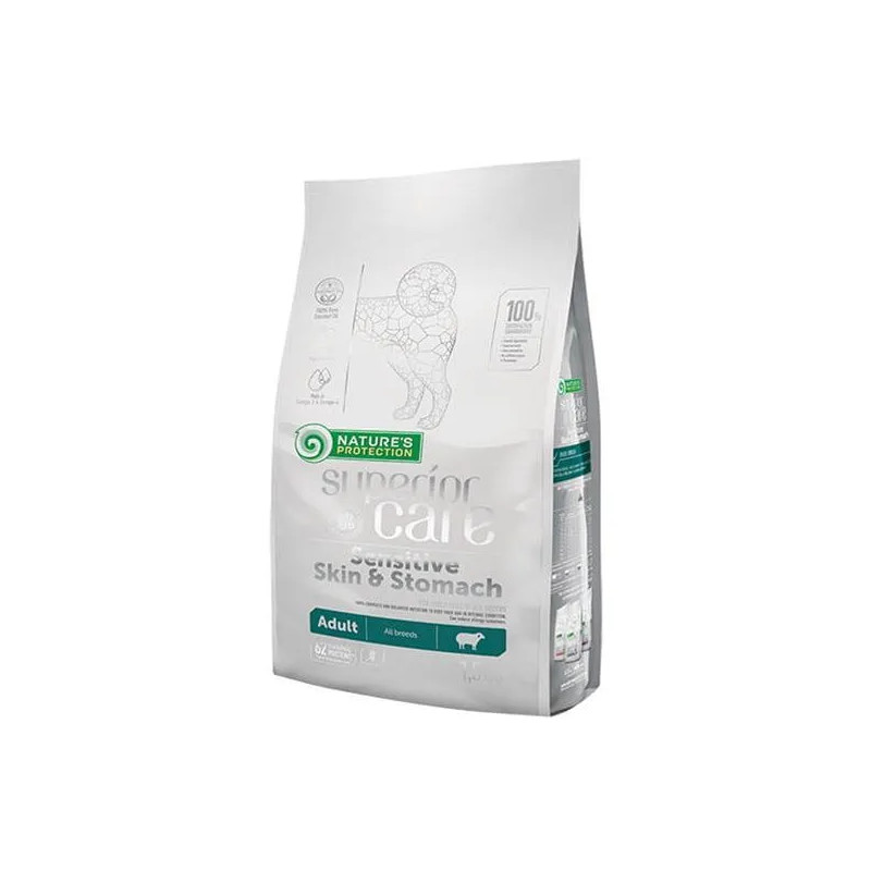 Natures P Superior care dog GF adult Sensitive skin&stomach lamb small breeds 1,5 kg Natures P Superior care dog GF adult Sensitive skin&stomach lamb small breeds 1,5 kg