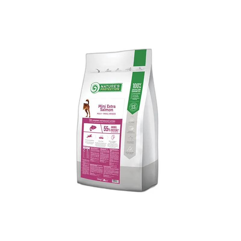Natures P dog adult mini extra salmon 7,5 kg