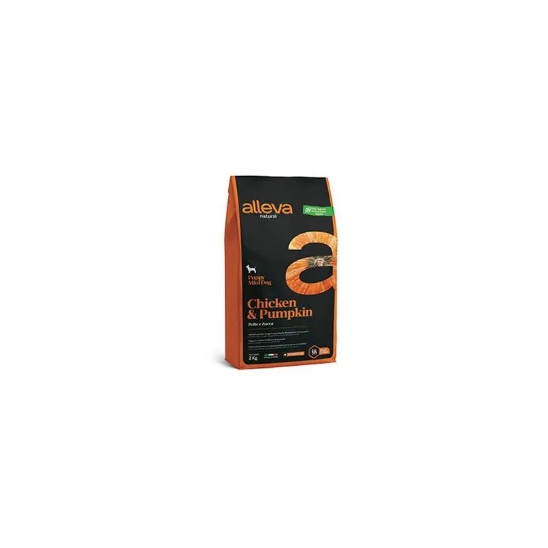Alleva NATURAL dog puppy mini chicken & pumpkin 2 kg