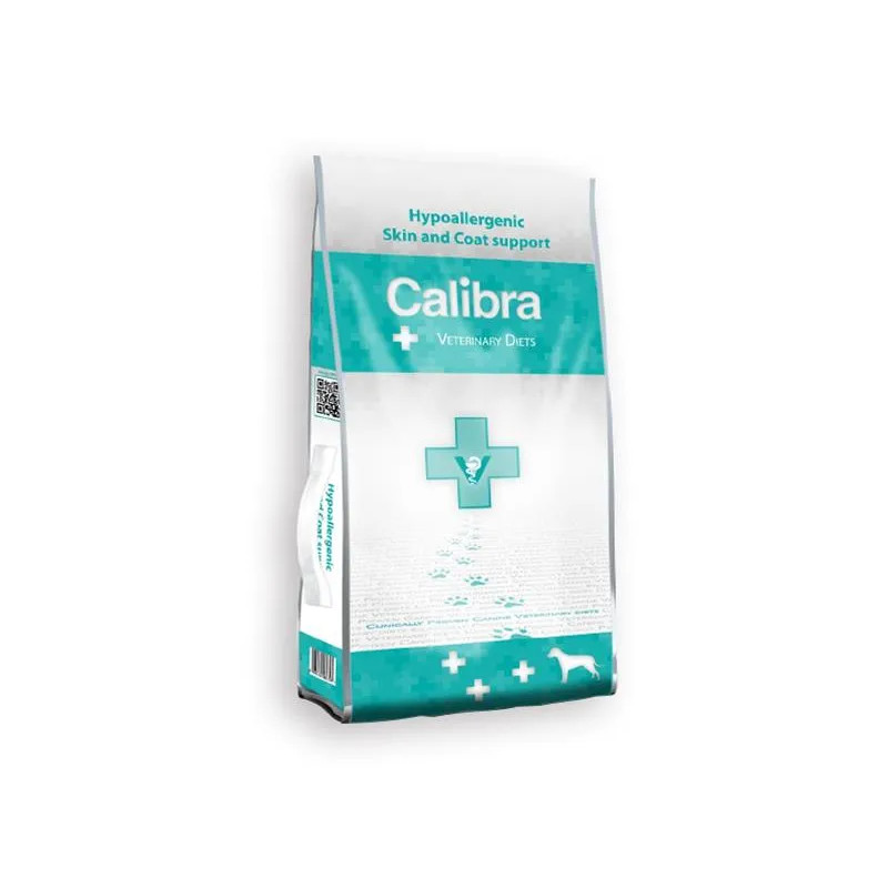 Calibra Vet Diet Dog Hypoallergenic Skin & Coat support NEW 2 kg
