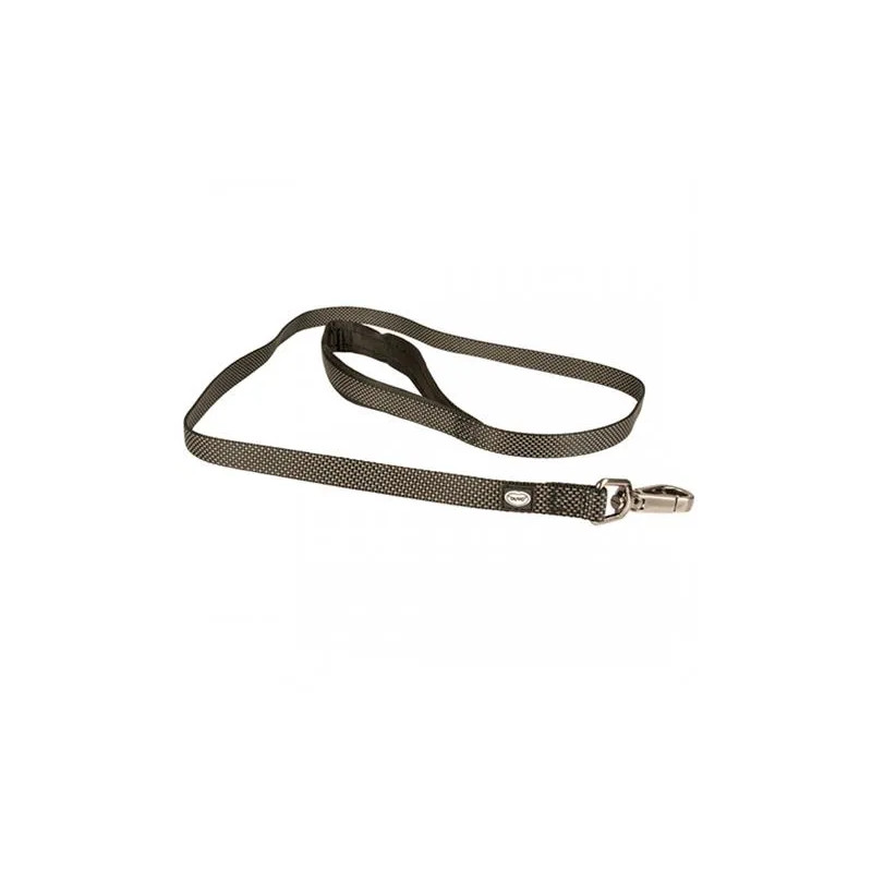 Vodítko DUVO+ EXPLOR NORTH nylon čierne 100cm/20mm
