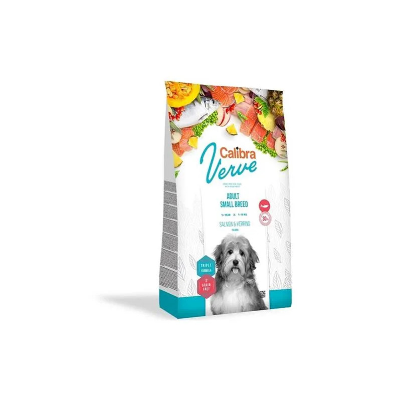 Calibra Dog Verve GF Adult Small Salmon & Herring 1,2 kg