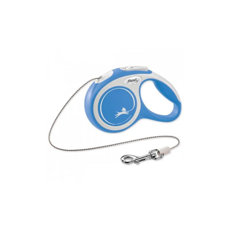 Vodítko Flexi New Comfort lanko M 8 m modré (do 20 kg) Vodítko Flexi New Comfort lanko M 8 m modré (do 20 kg)