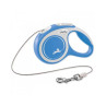 Vodítko Flexi New Comfort lanko S 8 m modré (do 12 kg)