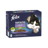 Nestlé FELIX Fantastic cat Multipack výber so zeleninou želé kapsička 12x85 g