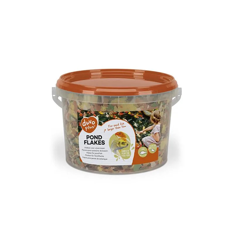 Krmivo pre ryby od 3 cm DUVO+ vločky 3 L Krmivo pre ryby od 3 cm DUVO+ vločky 3 L