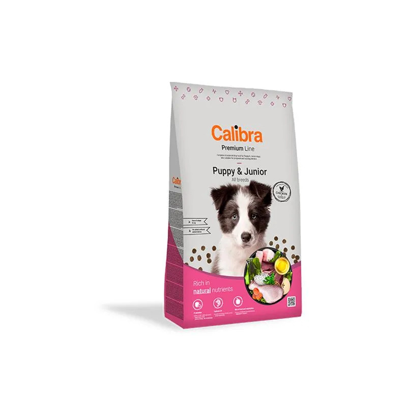 Calibra Premium Line Dog Puppy & Junior NEW 3 kg