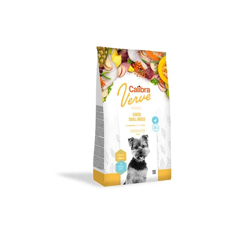 Calibra Dog Verve GF Junior Small Chicken & Duck 1,2 kg