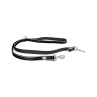 Vodítko DUVO+ EXPLOR WEST duo nylon čierne 200cm/25 mm