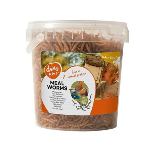 Krmivo DUVO+ múčne červy 200 g, 1L